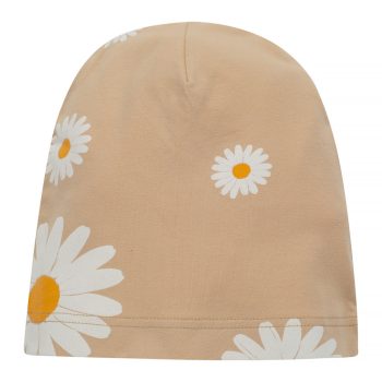   Pinokio - Daisy kislány beanie sapka százszorszép bézs 98/104