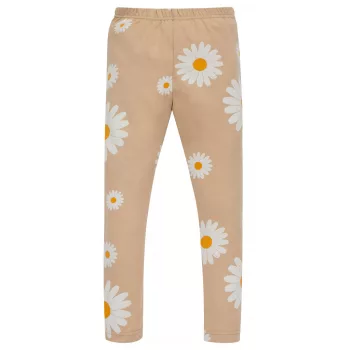 Pinokio - Daisy kislány leggings százszorszép bézs 74