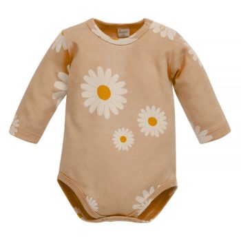 Pinokio - Daisy kislány body százszorszép bézs 62