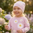 Pinokio - Daisy kislány pulcsi százszorszép rózsaszín 68