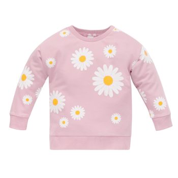   Pinokio - Daisy kislány pulcsi százszorszép rózsaszín 134