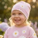 Pinokio - Daisy kislány beanie sapka százszorszép rózsaszín 74/80