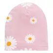Pinokio - Daisy kislány beanie sapka százszorszép rózsaszín 74/80
