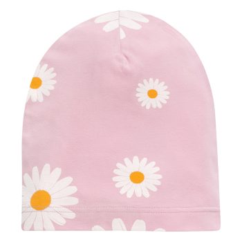   Pinokio - Daisy kislány beanie sapka százszorszép rózsaszín 110/122