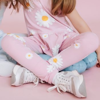   Pinokio - Daisy kislány leggings százszorszép rózsaszín 128