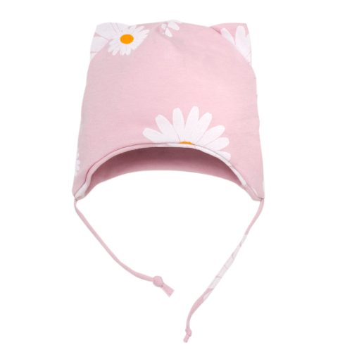 Pinokio - Daisy kislány baba sapka százszorszép rózsaszín 56