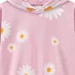 Pinokio - Daisy kislány kapucnis pulcsi százszorszép rózsaszín 92