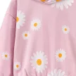 Pinokio - Daisy kislány kapucnis pulcsi százszorszép rózsaszín 92