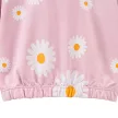 Pinokio - Daisy kislány kapucnis pulcsi százszorszép rózsaszín 92