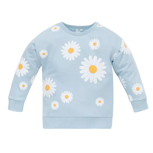 Pinokio - Daisy kislány pulcsi százszorszép kék 68
