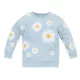 Pinokio - Daisy kislány pulcsi százszorszép kék 68
