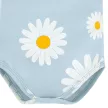 Pinokio - Daisy kislány rövid ujjú body százszorszép kék 68 – kislány babaruha termékfotó