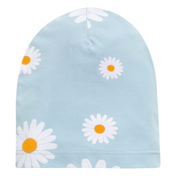   Pinokio - Daisy kislány beanie sapka százszorszép kék 110/122
