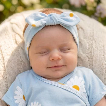 Pinokio - Daisy kislány hajpánt százszorszép kék 98/104