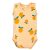 Pinokio - Fruit & Sun kislány ujjatlan body sárga 68