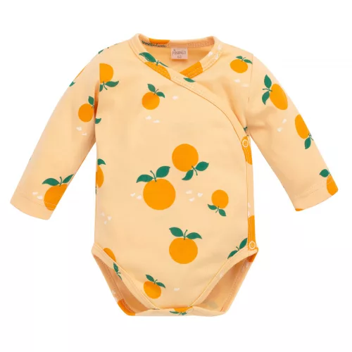 Pinokio - Fruit & Sun kislány baba body narancssárga 62