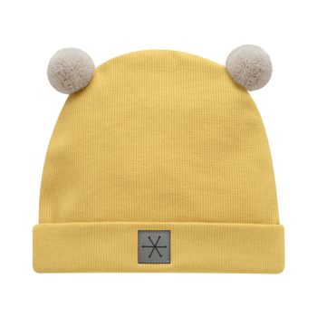 Pinokio - Winter kisfiú sapka sárga 56/62