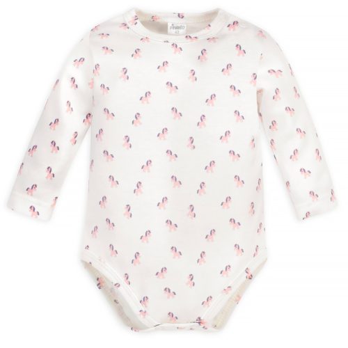 Pinokio - Lovely Day kislány body póni ekrü 80