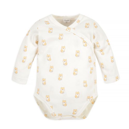 Pinokio - Lovely Day uniszex baba body kutya ekrü 68