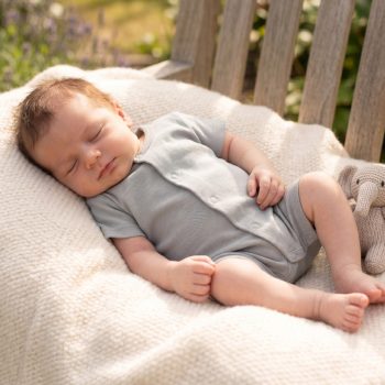 Pinokio - Lovely Day kisfiú baba napozó szürke 56