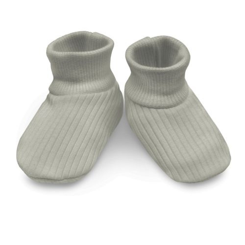 Pinokio - Lovely Day kisfiú bordázott textil cipőcske szürke 56/62