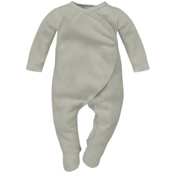   Pinokio - Lovely Day kisfiú bordázott rugdalózó szürke 50