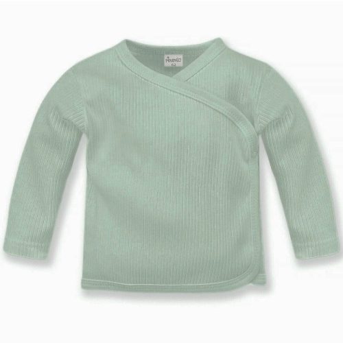 Pinokio - Lovely Day uniszex bordázott baba felső zöld 68