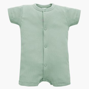   Pinokio - Lovely Day bordázott uniszex baba napozó zöld 56