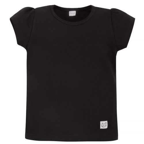 Pinokio - Tres Bien kislány rövid ujjú póló fekete 116