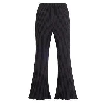   Pinokio - Tres Bien kislány trapéz fazonú bordázott leggings fekete 116