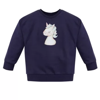 Pinokio - Fairy kislány belebújós pulcsi kék 116