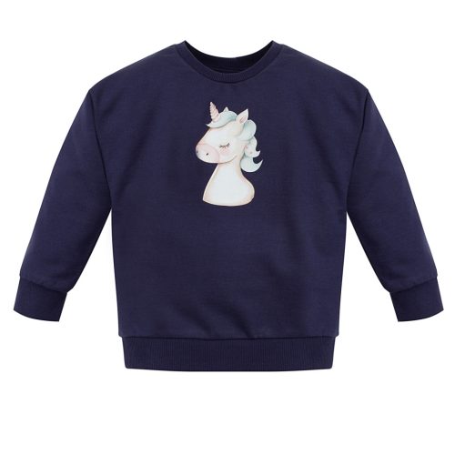 Pinokio - Fairy kislány belebújós pulcsi kék 134