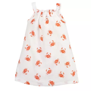 Pinokio - Muslin kislány nyári ruha rákocska 116