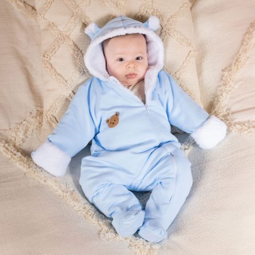 Mix kisfiú téli bélelt overál kék 56