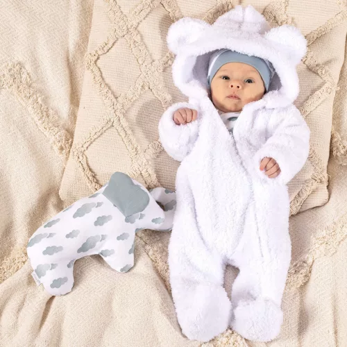 Liam kisfiú átmeneti overál fehér 62