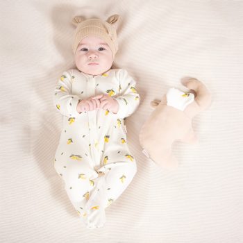 Nicol - Tola kislány patentos rugdalózó citrom krém 86