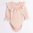 Nicol - Tola kislány fodros body bézs 68