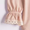 Nicol - Tola kislány fodros body bézs 68