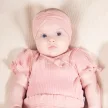 Nicol - Nelly kislány hajpánt púderrózsaszín 68/74