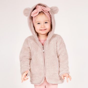   Nicol - Nelly kislány cipzáras kabátka világos orgonalila 98