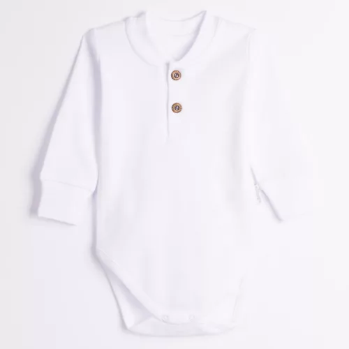 Elegant kisfiú póló-body fehér 62