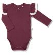 Nicol - Alisa kislány fodros body bordó 74