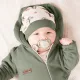 Nicol - Yogi Bear kisfiú fülecskés sapka ekrü zöld 86