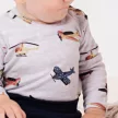 Nicol - Willy kisfiú body szürke repülők 74