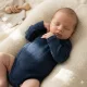 Nicol - Willy kisfiú bordázott baba body sötétkék 62