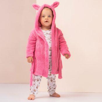 Nicol -  Basic kislány köntös rózsaszín 98/104