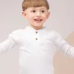 Elegant kisfiú pamut felső fehér 98