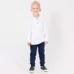 Elegant kisfiú pamut felső fehér 104