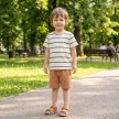 Nicol - Summer kisfiú rövidnadrág karamell 110