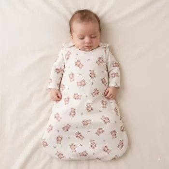   Nicol kisfiú BENEK macimintás bélelt baba hálózsák 1,5 TOG krém-bézs-barna 3-9 hónap